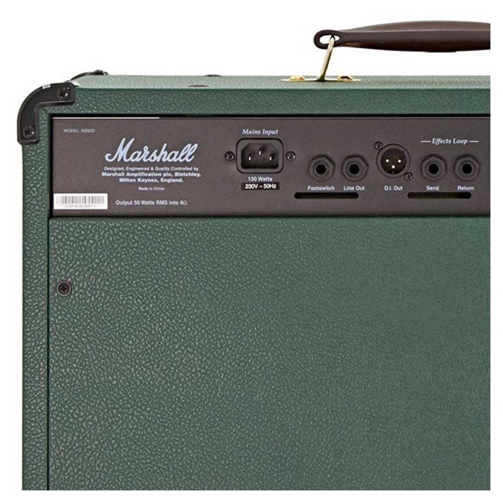 Marshall AS50DG: Limited Edition AS50D In Green - Vivace Music Store